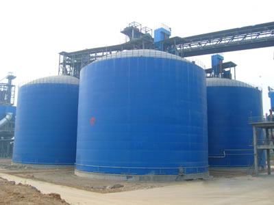 南吕镇水泥钢板库改造