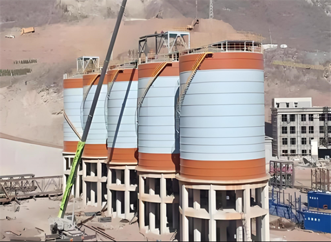 南吕镇高架钢板仓